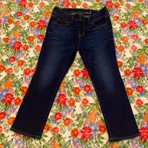 American Eagle Artist Crop Jeans, Size 8 short